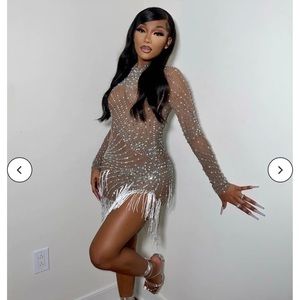 Shop Denoa “Kimberly Pearls” Dress
